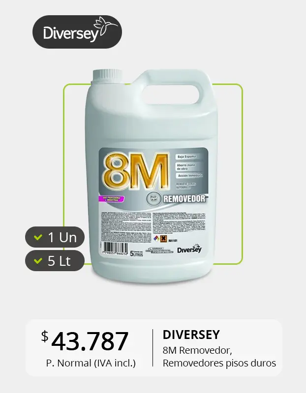 8m removedor diversey
