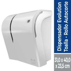 Dispensador-Toalla-Autocorte-Blanco