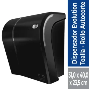 Dispensador-Toalla-Autocorte-Negro