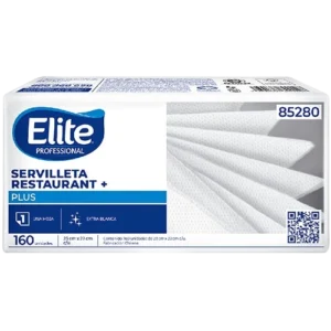Servilleta Elite Restaurant Coctel 1 Hoja 160 un x 60 pq para uso en restaurantes