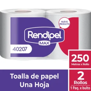 Toalla-De-Papel-Rendipel-Max-1-Hoja-2Un-X-250Mt-Cod.40207