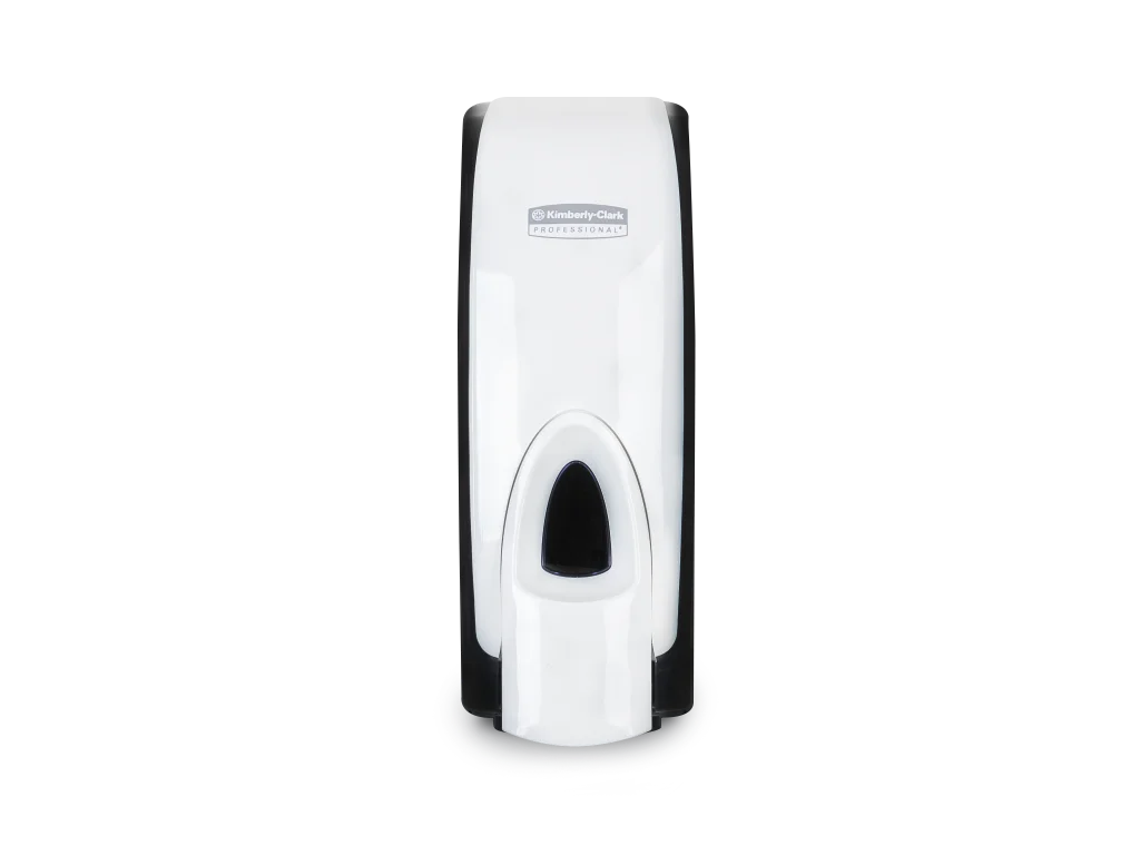 Dispensador MOD jabón en spray 800 ml (manual) — blanco/negro