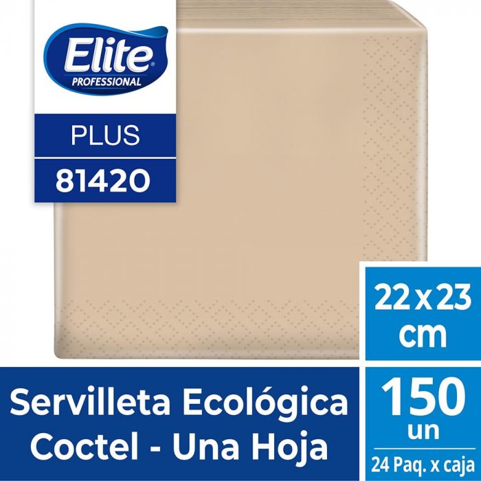 Servilleta-Elite-Ecologica-Coctel-1-Hoja-150Un-X-24Pq Servilleta-Elite-Ecologica-Coctel-1-Hoja-150Un-X-24Pq