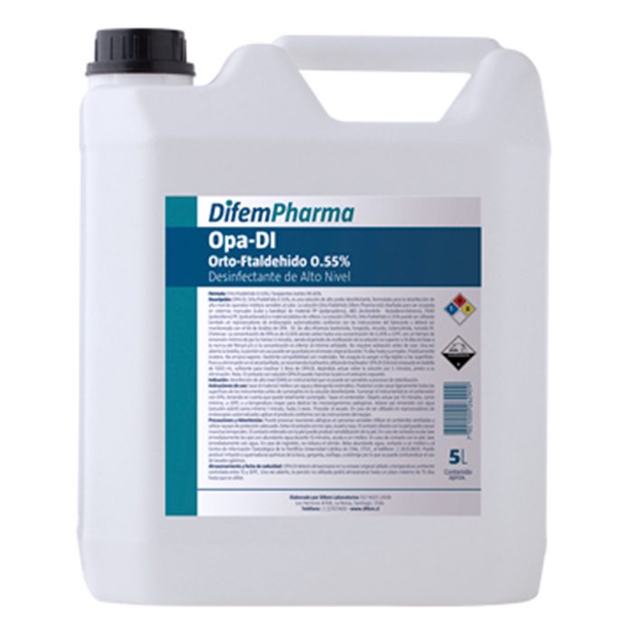 Opa-Di-Ortoftaldehido-0-55-Difem-Pharma-1Un-X-5Lt Opa-Di-Ortoftaldehido-0-55-Difem-Pharma-1Un-X-5Lt