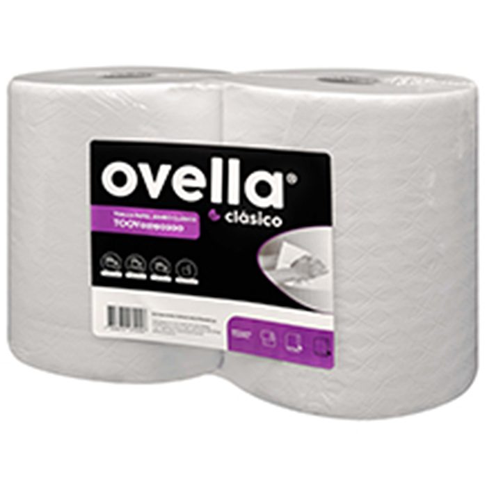 Toalla-De-Papel-Ovella-1-Hoja-2Un-X-190Mt Toalla-De-Papel-Ovella-1-Hoja-2Un-X-190Mt