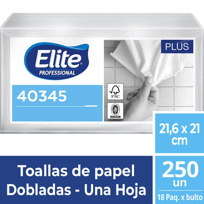 Toalla-De-Papel-Interfoliado-Elite-Blanca-1-Hoja-250Un-X-18Pq-Cod.40345---Elite-Professional