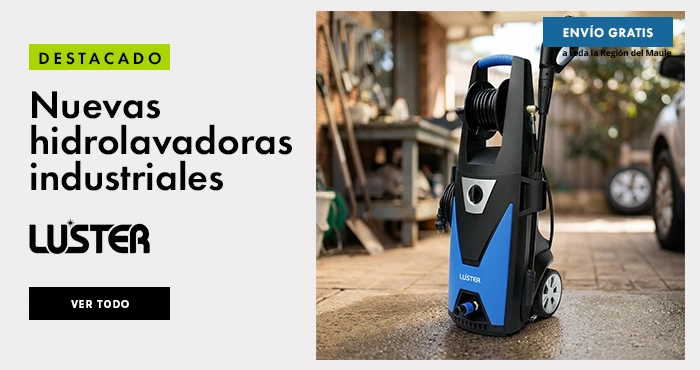 Venta de hidrolavadoras industriales Luster en impaltda.cl para limpieza profesional
