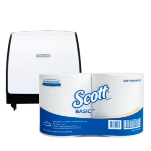 Papel higiénico Scott 1 hoja 550 m (bolsa 6 rollos)